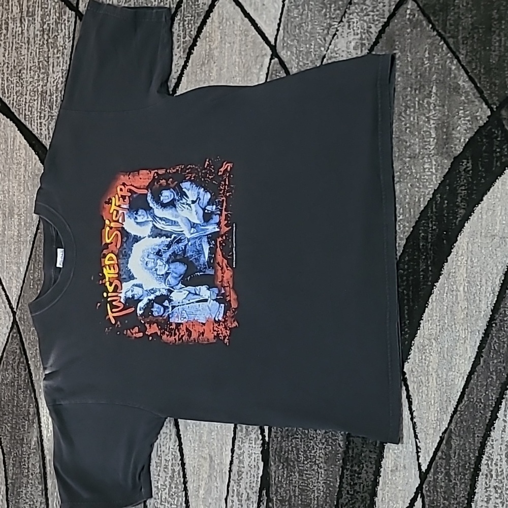 VINTAGE TWISTED SISTER I WANNA ROCK! TEE-SHIRT PRICE FIRM